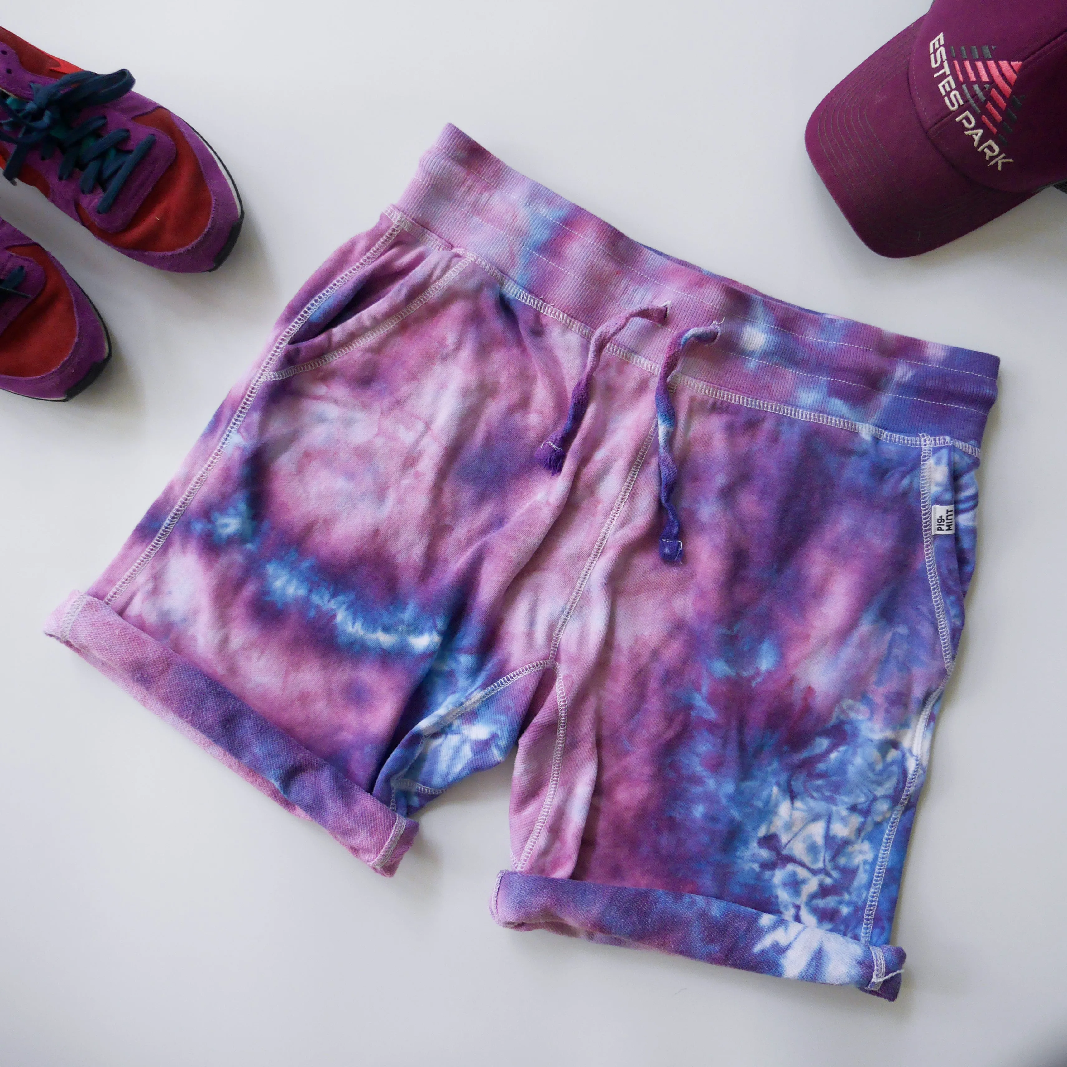 Adult Tie-Dye French Terry Lounge Shorts