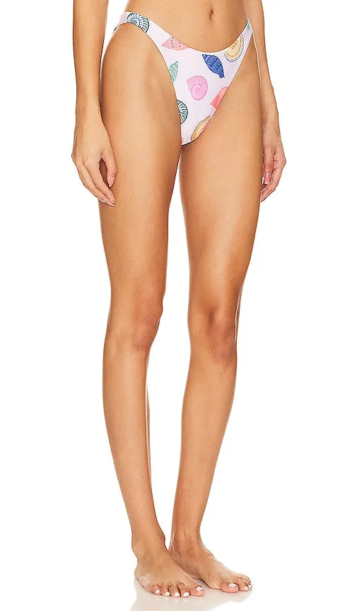BEACH RIOT Kaylin Bikini Bottom in White