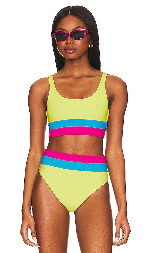 BEACH RIOT Makenzie Top in Yellow