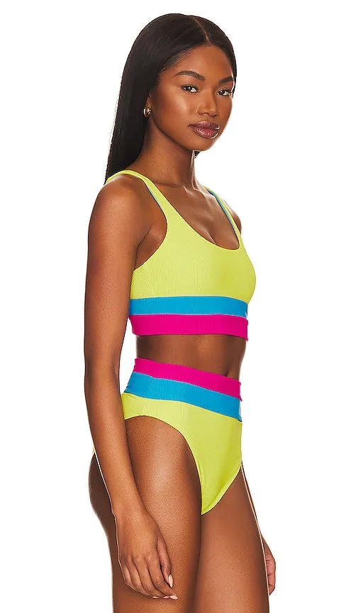 BEACH RIOT Makenzie Top in Yellow