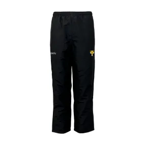 Carlyon House Team Sports Breathable Full Zip Stadium Trackpants - Black