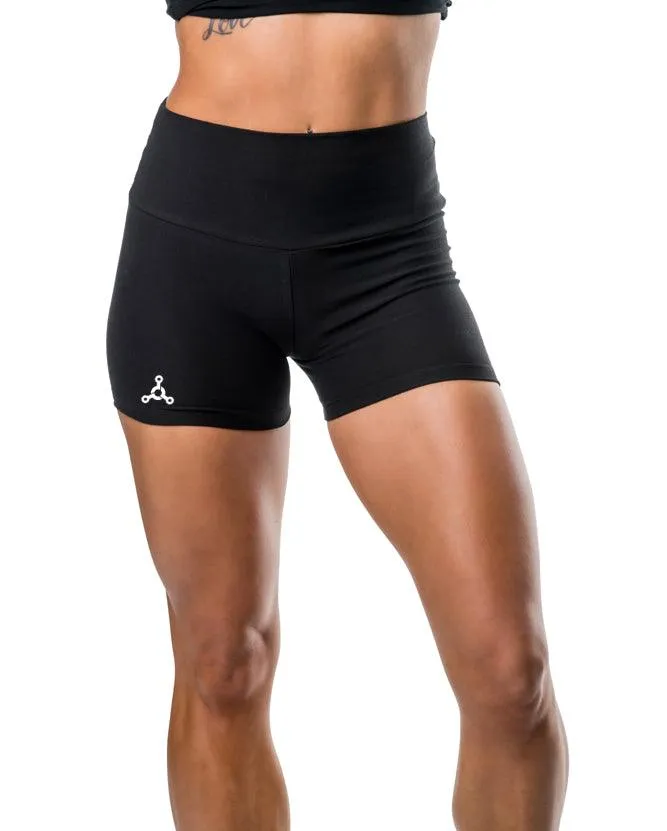 ESSENTIAL HIGH-RISE SHORTS