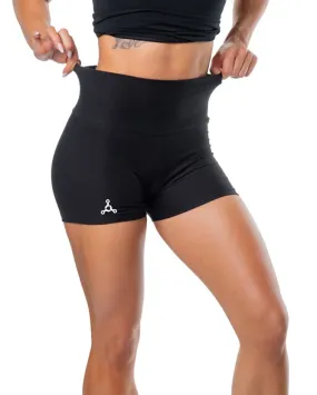 ESSENTIAL HIGH-RISE SHORTS