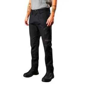 FXD WP-11 CUFFED STRETCH RIPSTOP WORK PANTS - BLACK