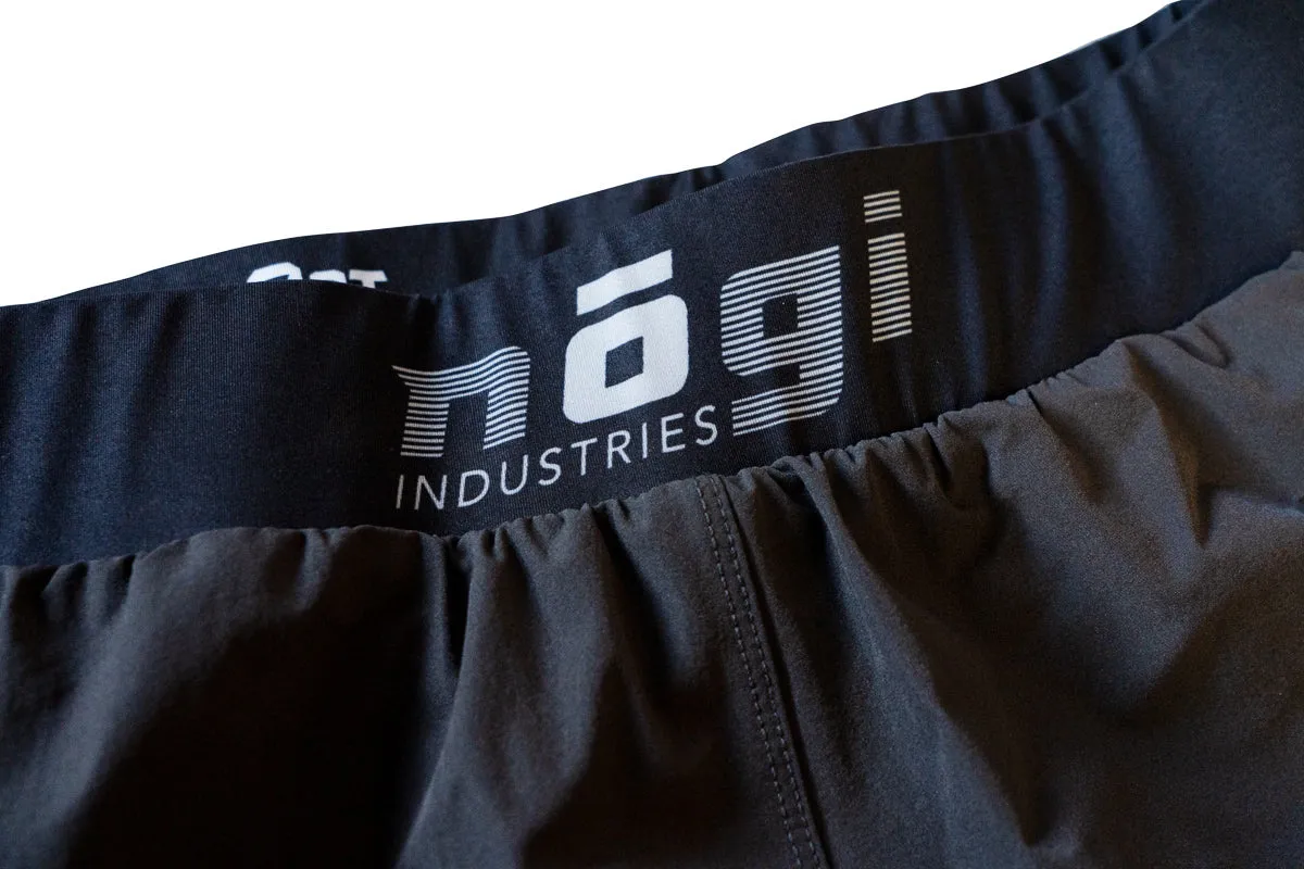 Ghost 5" Inseam Premium Lined Grappling Shorts - New Jersey Gray
