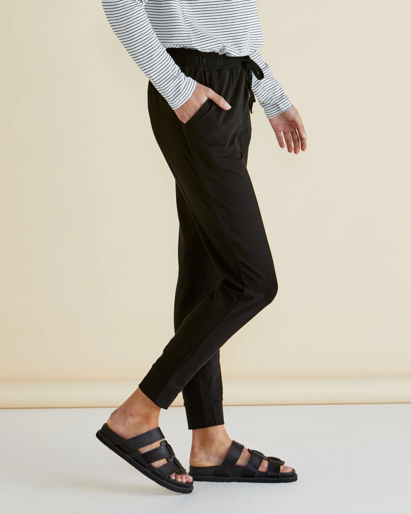 Heidi Jogger Pants - Black