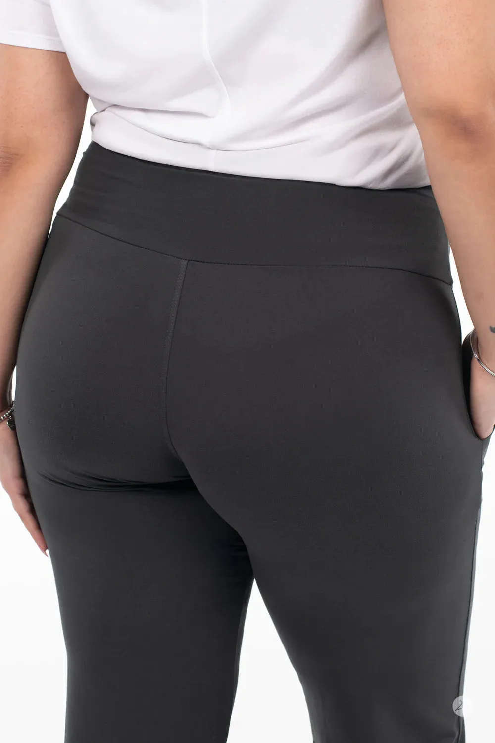 High-Waist Wide Leg Crops