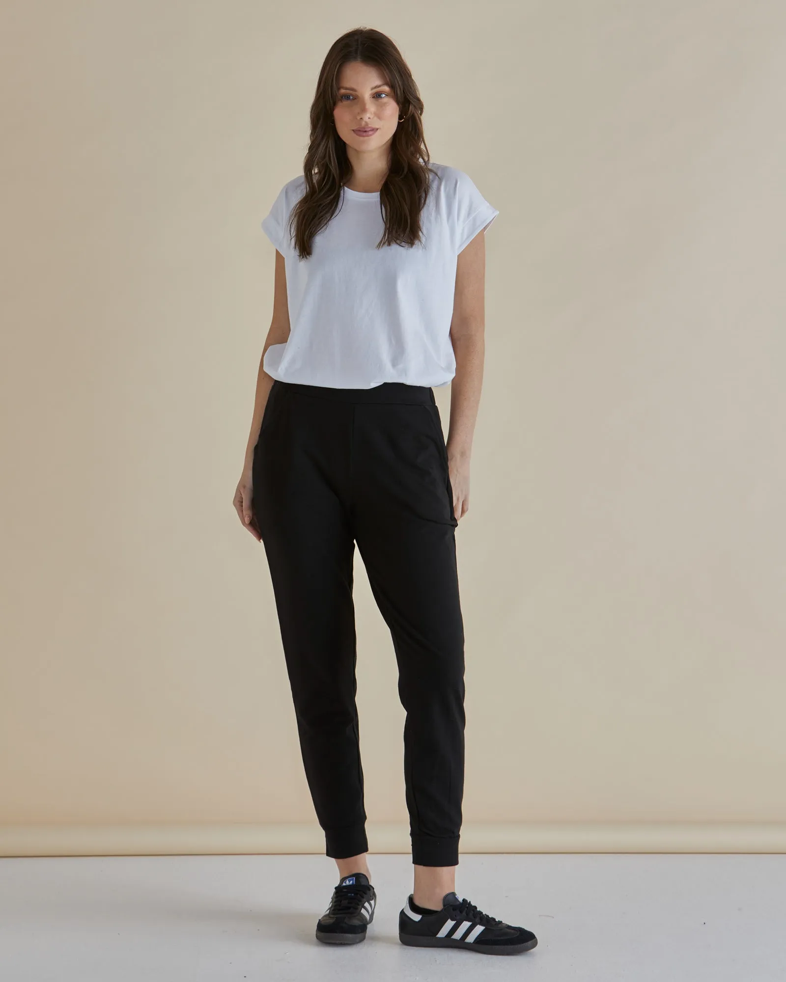 Lindsay Jogger Pants - Black