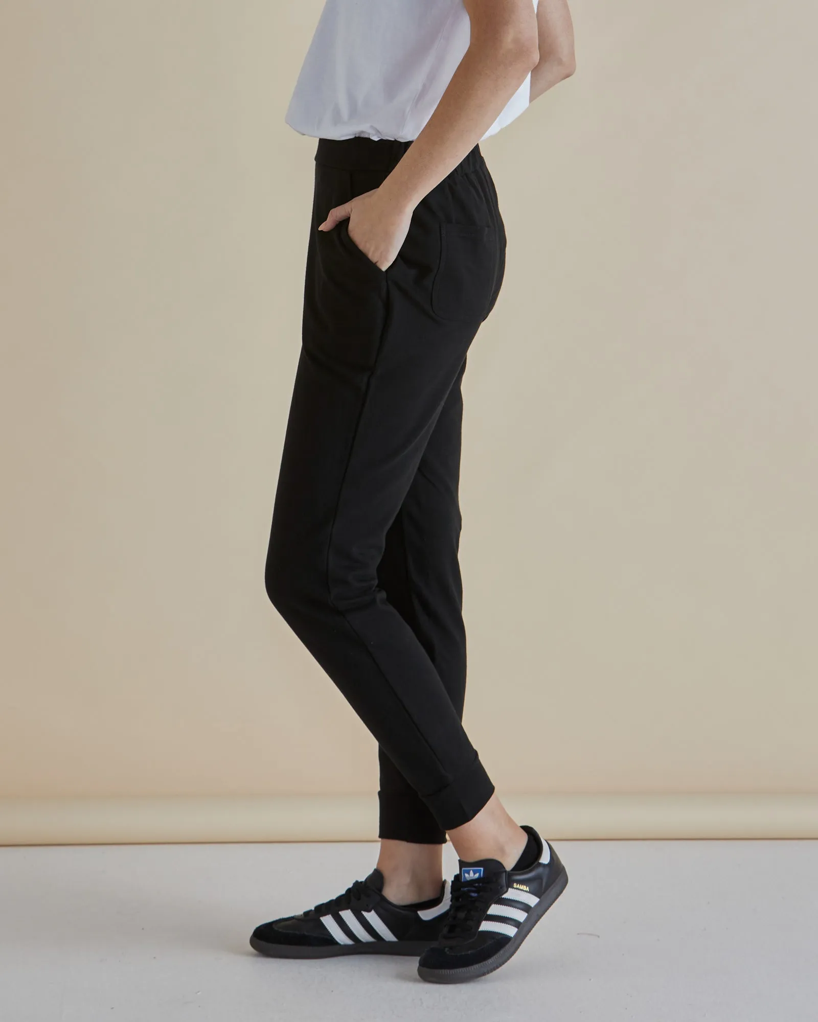 Lindsay Jogger Pants - Black