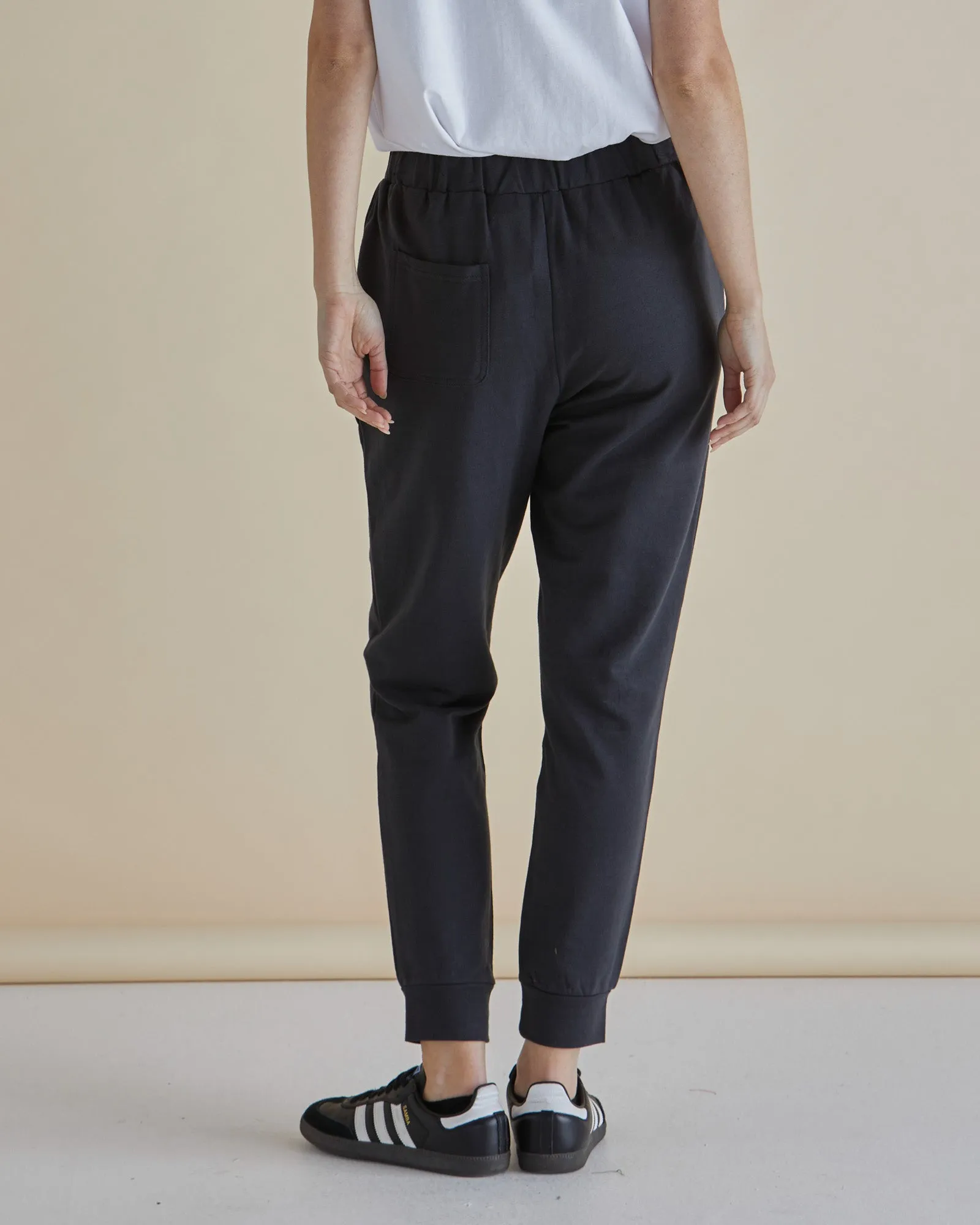 Lindsay Jogger Pants - Gunmetal