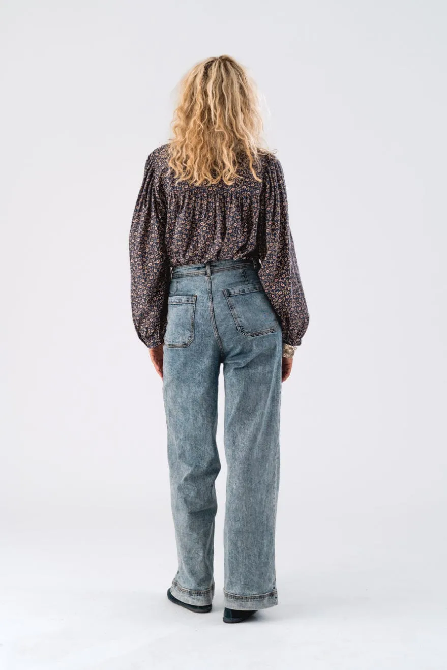 Lollys Laundry Florida Pants Blue