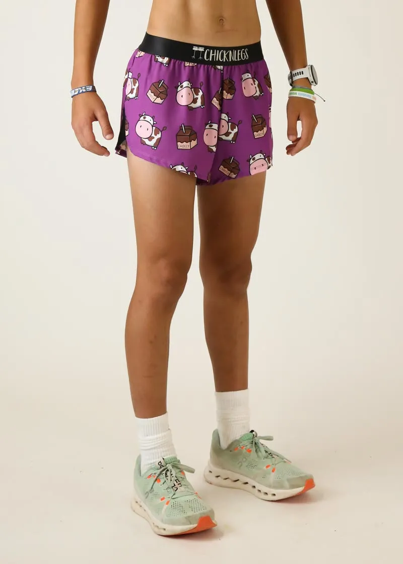 Men's Choccy Cows 2" Split Shorts