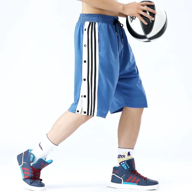 Men's Running Short Pants Fitness Sports Athletics Sweatpants Male Tennis Basketball Soccer Training Scanties Dry Fit Breathable