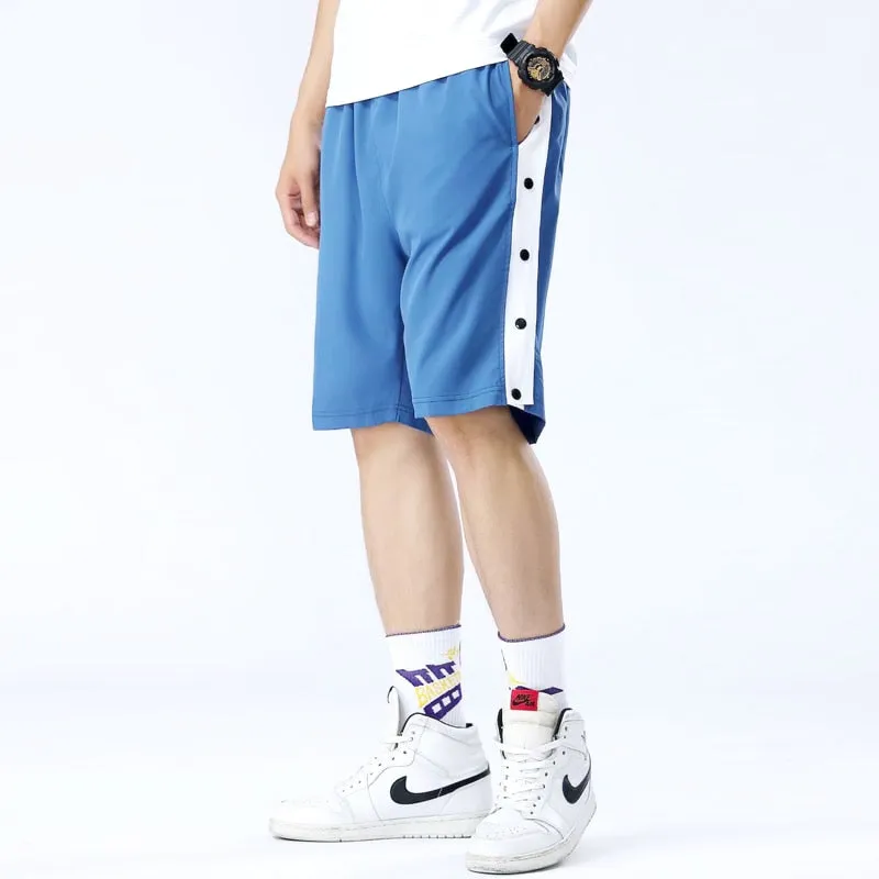 Men's Running Short Pants Fitness Sports Athletics Sweatpants Male Tennis Basketball Soccer Training Scanties Dry Fit Breathable