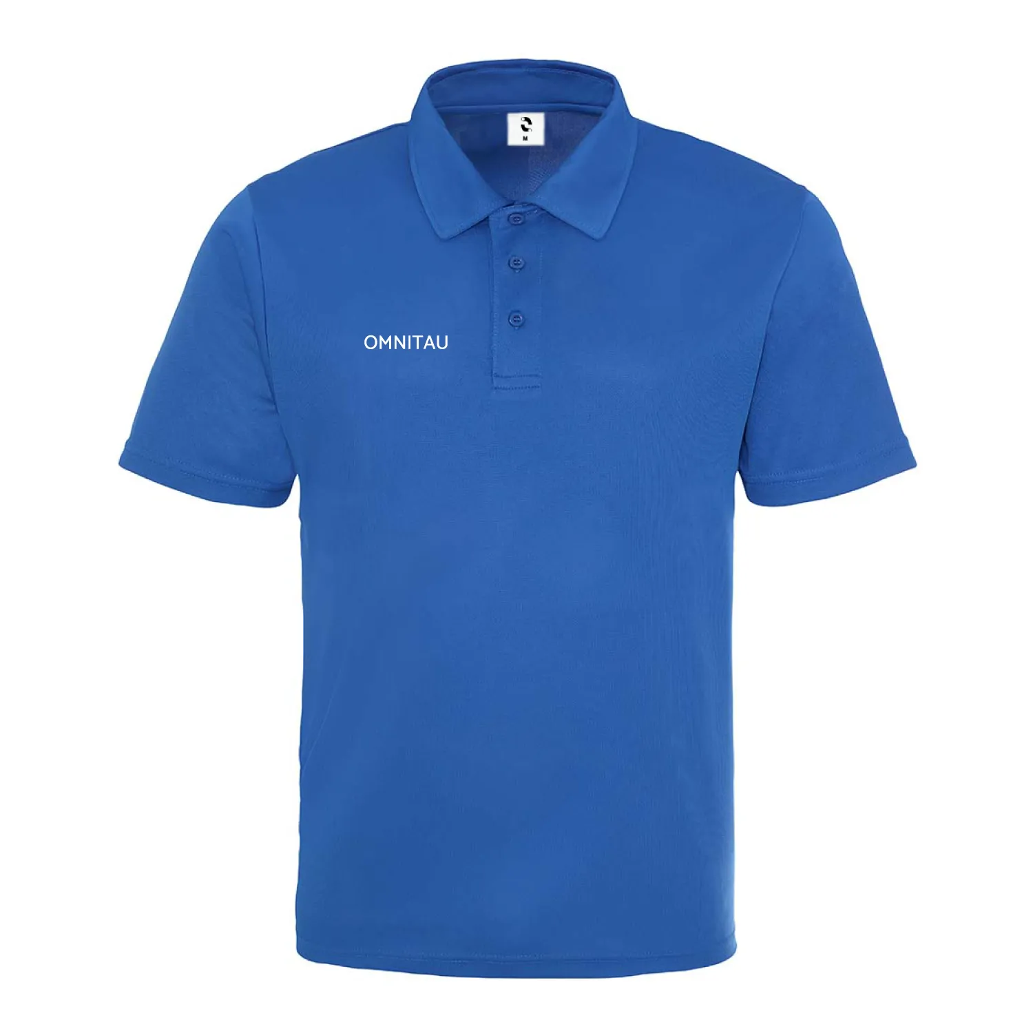 Omnitau Kid's Team Sports Breathable Technical Polo - Royal Blue