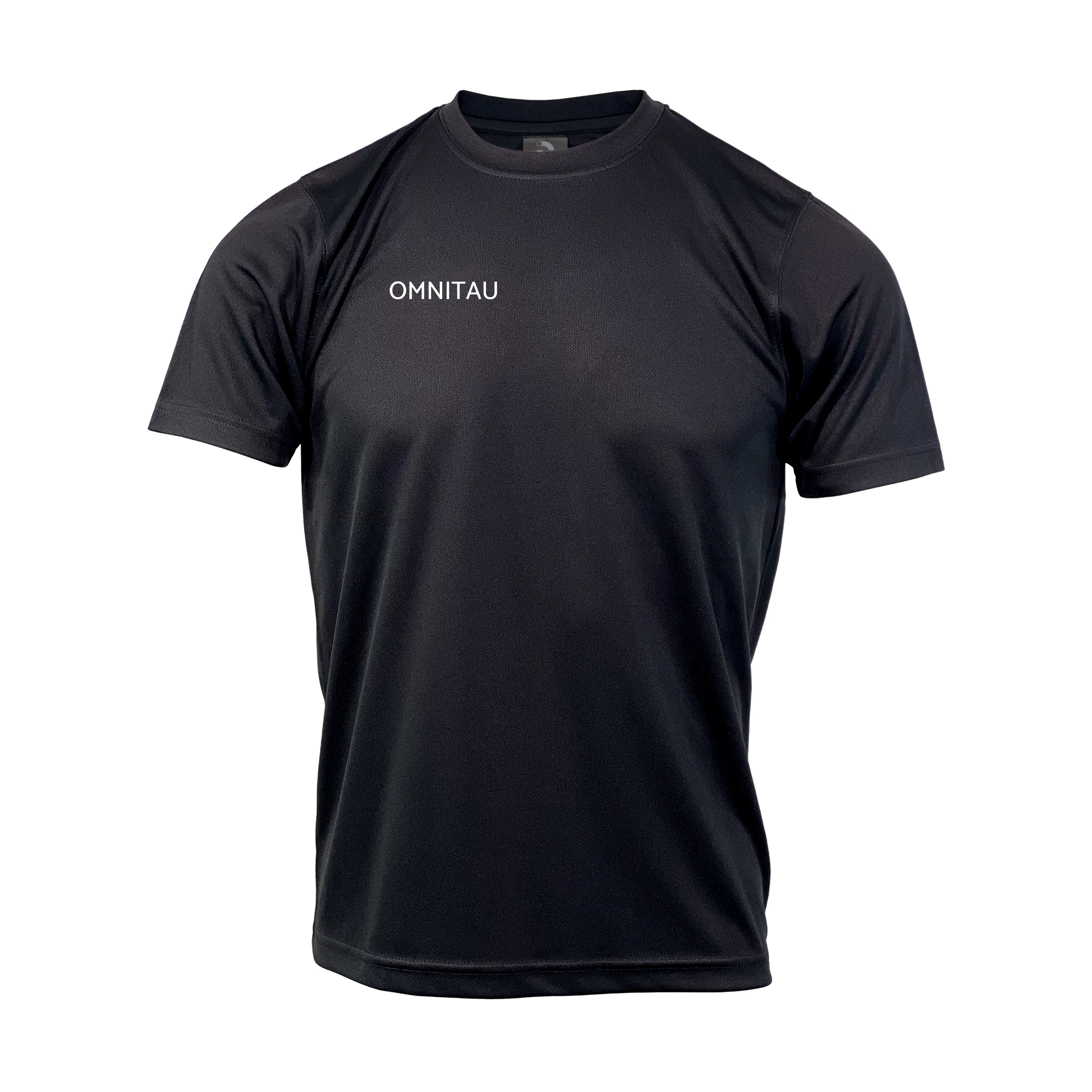 Omnitau Kid's Team Sports Breathable Technical T-Shirt - Black