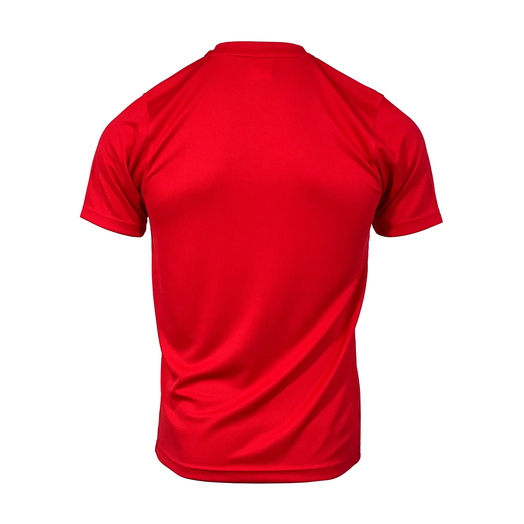 Omnitau Men's Team Sports Breathable Technical T-Shirt - Red
