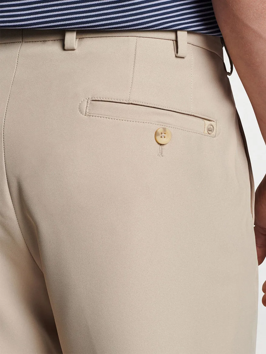 Peter Millar Salem Performance Short in Khaki
