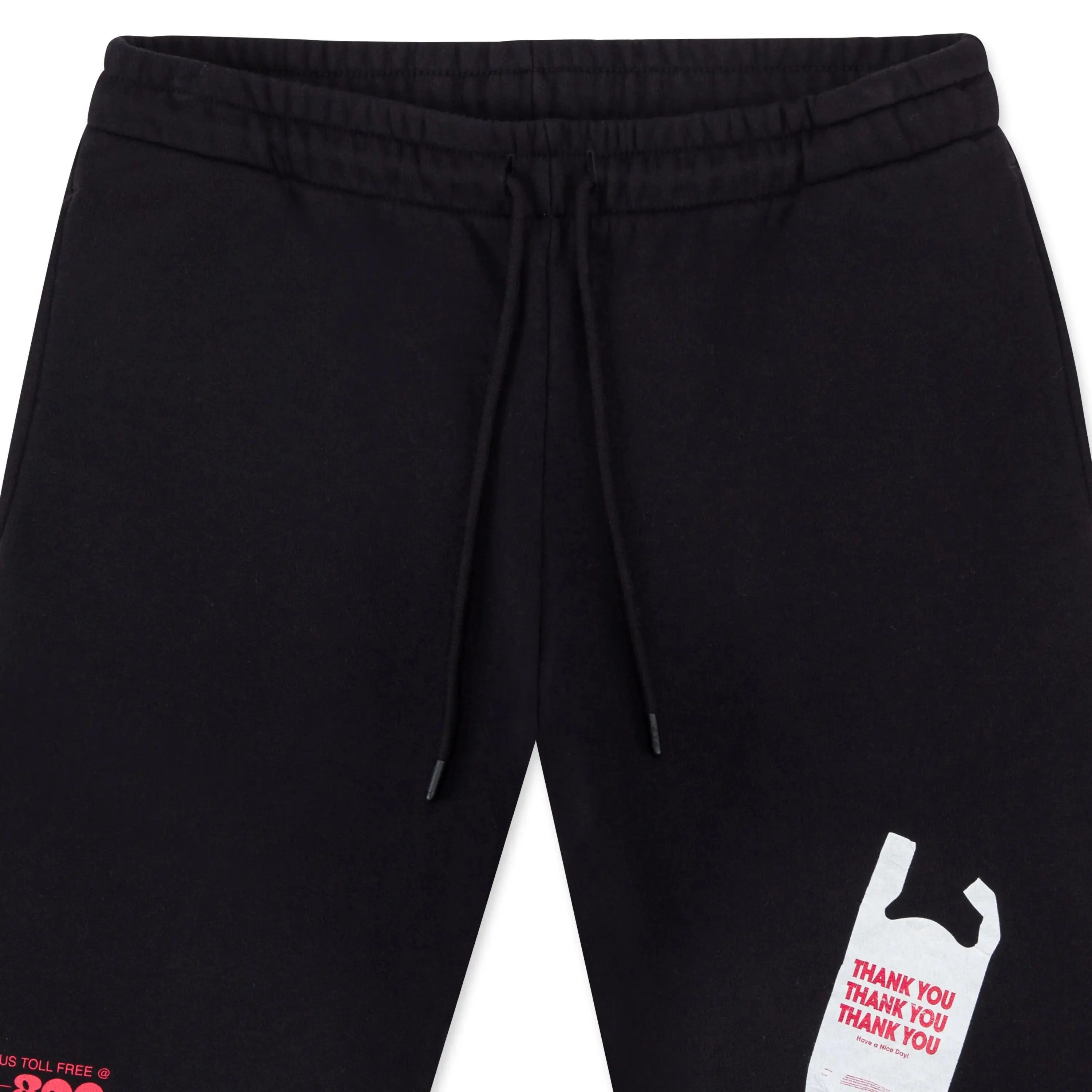 "BAD SHOPPING" Shorts - Black