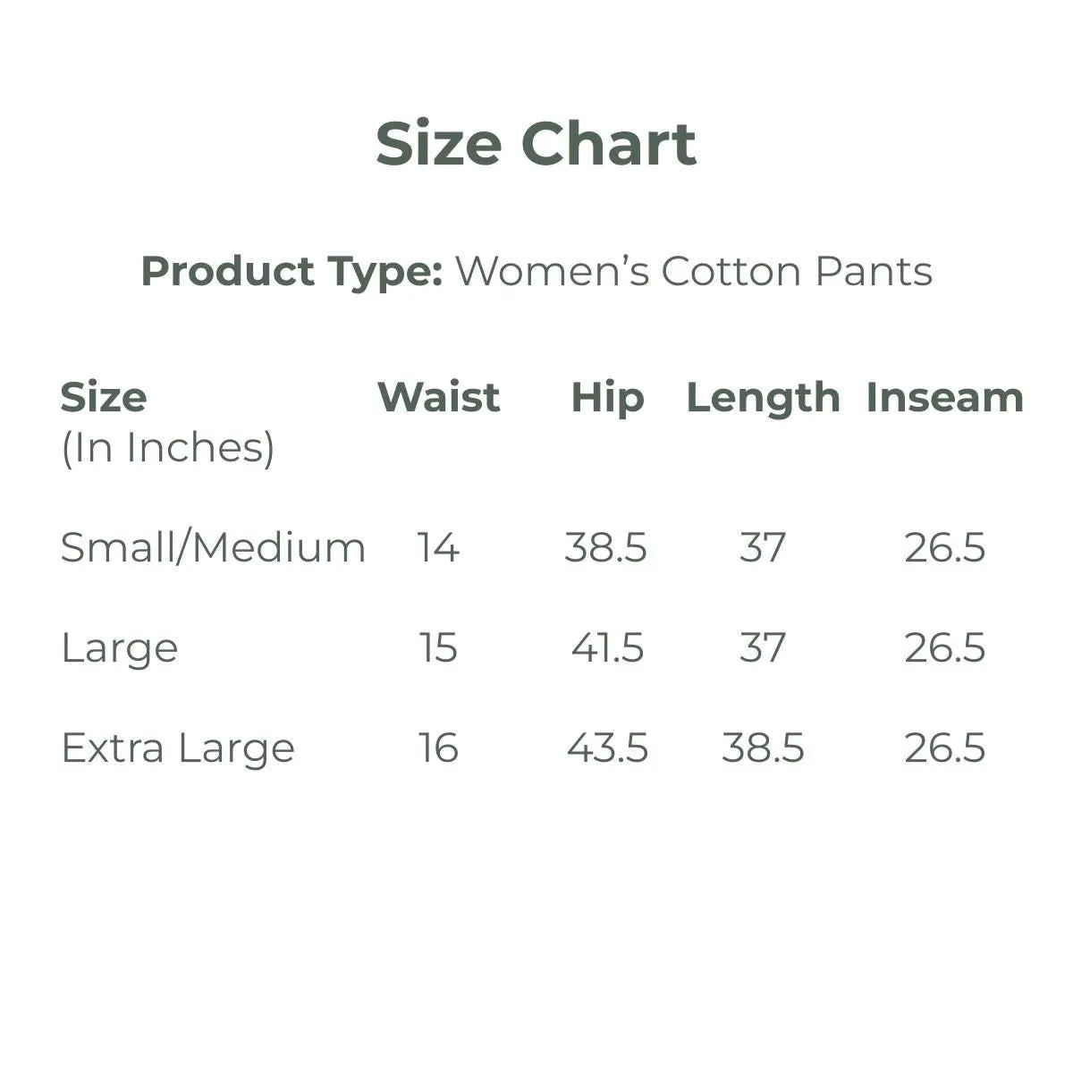 Women's Cotton Slim Fit Pants | Breathable Fabric | Comfortable | Cream